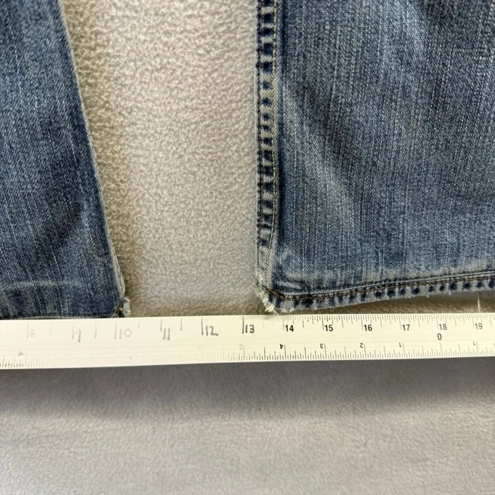 Vintage Banana Republic Jeans Men's 35x32 Blue Bootcut Faded  Baggy Skater y2k